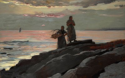 defne çantası 1896 by Winslow Homer