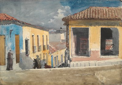 Santiago de Cuba: Sokak sahnesi by Winslow Homer