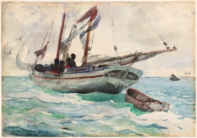 Gulet - Nassau by Winslow Homer