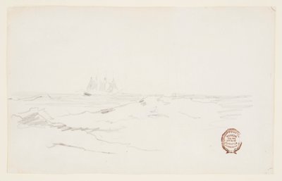 Rocky Sahili Yakınında Schooner by Winslow Homer