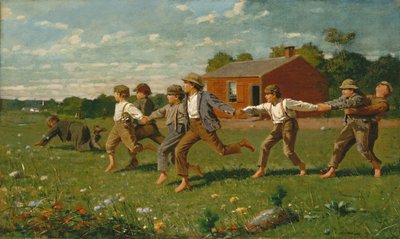 Kırbacı Çek, 1872. by Winslow Homer