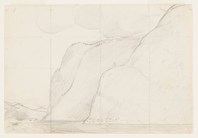 "Cape Trinity, Saguenay Nehri" için Çalışma by Winslow Homer
