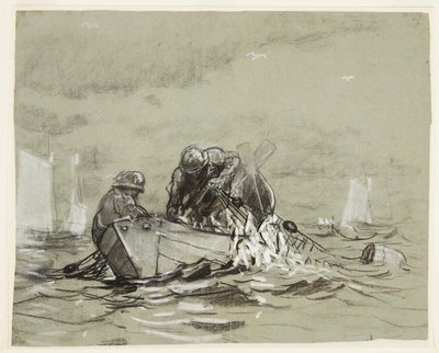 "Herring Net" Çalışması by Winslow Homer