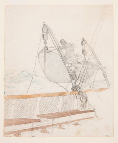 "Tehlike Sinyali" Çalışması by Winslow Homer