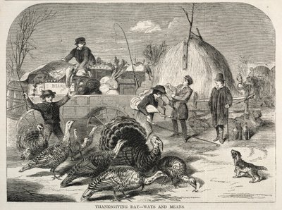 Şükran Günü - Yollar ve Araçlar, 1858. by Winslow Homer