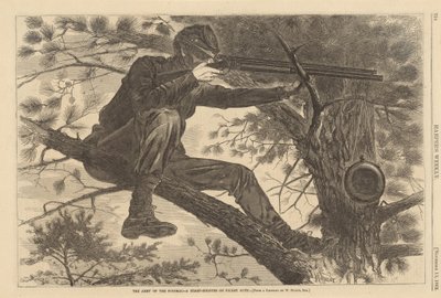 Potomac Ordusu - Picket Duty'de Keskin Nişancı, 1862. by Winslow Homer