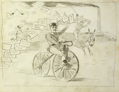 Bisiklet Habercisi, by Winslow Homer