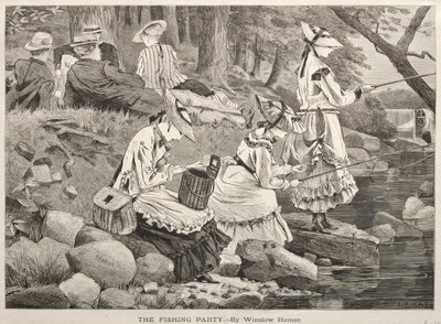 Balıkçılık Partisi, 1869. by Winslow Homer