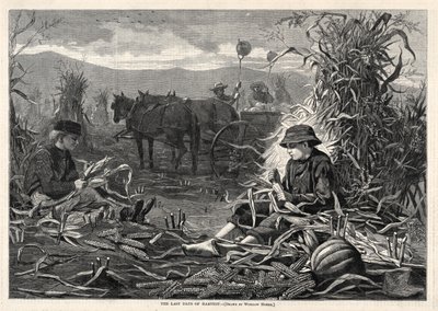 Hasatın Son Günleri, 1873. by Winslow Homer