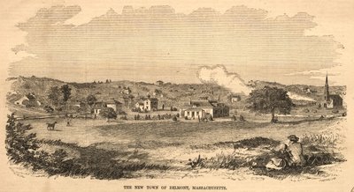 Yeni Belmont Kasabası, Massachusetts, 1859. by Winslow Homer