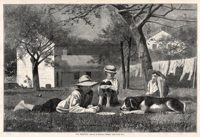 Öğlen, 1873. by Winslow Homer