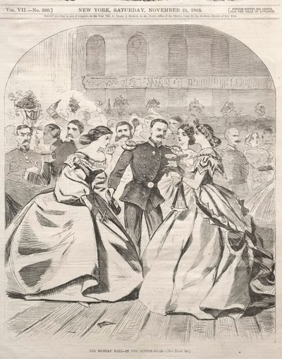 Rus Balosu - Akşam Yemeği Odasında by Winslow Homer