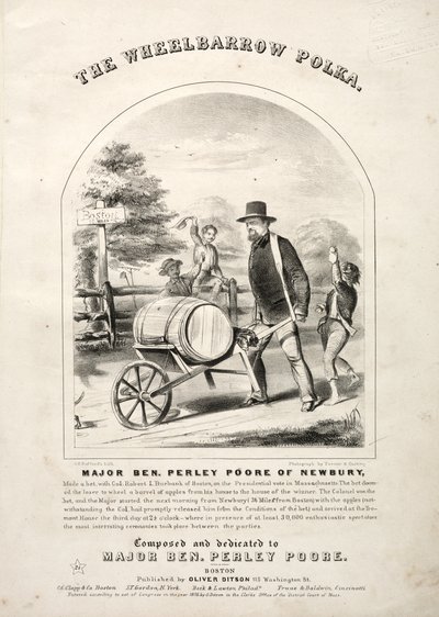El Arabası Polka - Notalar Kapağı. by Winslow Homer