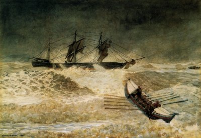 Demir Bulutun Batığı, 1881 by Winslow Homer