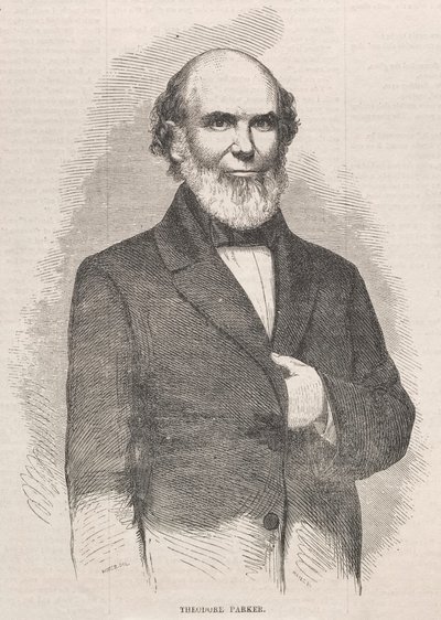 Theodore Parker, 1858. by Winslow Homer