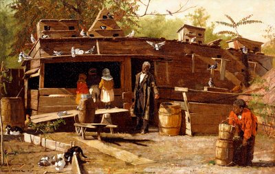 Ned Amca Evde, 1875 by Winslow Homer