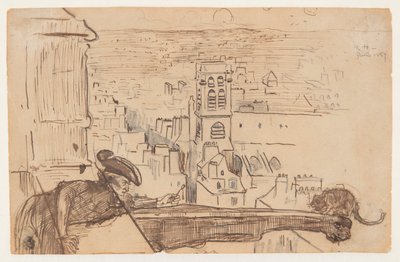 Paris'in görünümü by Winslow Homer
