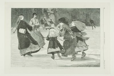 "Kış" - Paten Sahnesi by Winslow Homer