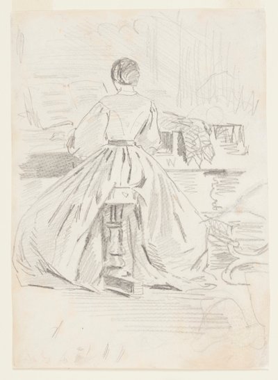 Piyanodaki Kadın by Winslow Homer