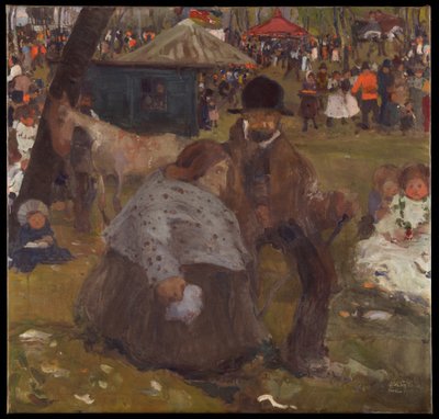 Cracow Yakınında Pentecost Tatil Fuarı by Witold Wojtkiewicz