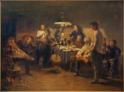 Akşam Partisi by Wladimir Jegorowitsch Makowski