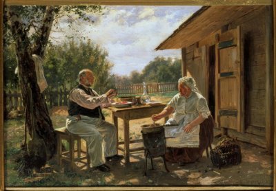 reçel yaparken by Wladimir Jegorowitsch Makowski