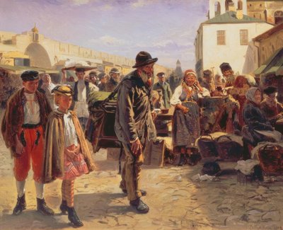 Organ öğütücü by Wladimir Jegorowitsch Makowski