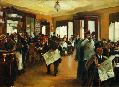 Ben Cafe Dominique by Wladimir Jegorowitsch Makowski