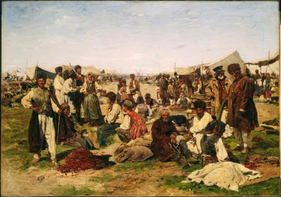 Poltava fuarı by Wladimir Jegorowitsch Makowski