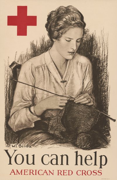"Yardım Edebilirsiniz, Amerikan Kızıl Haçı" by Wladislaw Theodore Benda