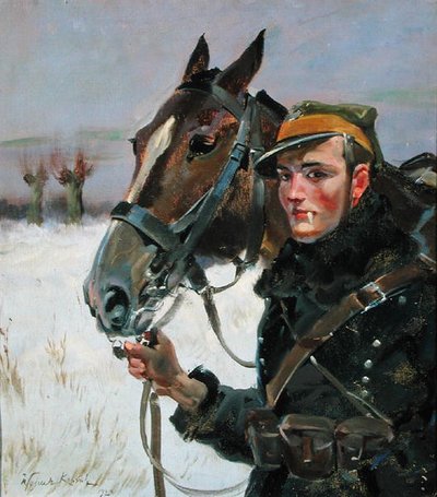 atlı asker by Wojciech Kossak