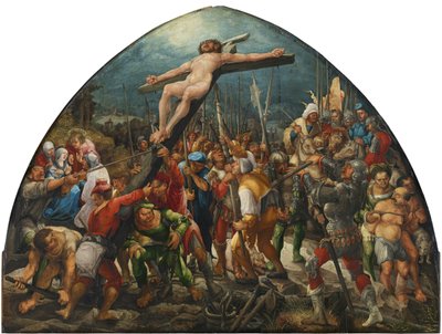 Haç Yükselişi, c. 1525 by Wolf Huber
