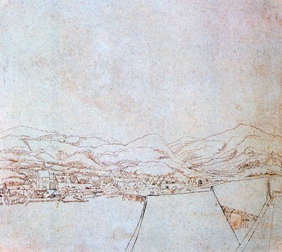 Urfahr Görünümü, c1510-1553 by Wolf Huber