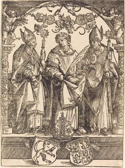 Aziz Maximilian, Stephen ve Valentine by Wolf Traut