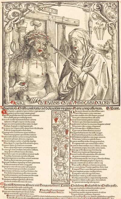 Acıların Adamı ve Mater Dolorosa by Wolf Traut