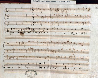 Accademico filarmonico unvanını almak için Mozart