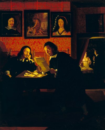 Ofiste İki Adam by Wolfgang Heimbach
