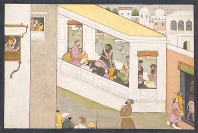 Çocuklar Olarak Rama ve Lakshmana Bilge Vishvamitra