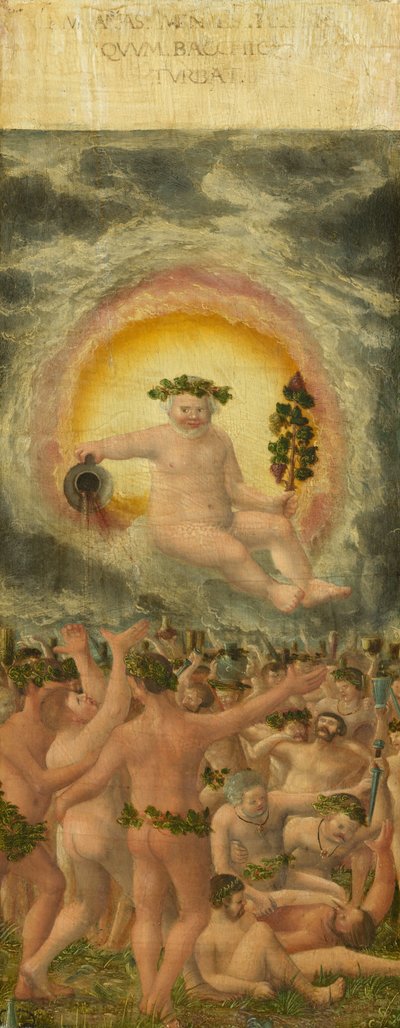 Bacchus Kuralı [sol panel], c. 1535. by Workshop of Albrecht Altdorfer