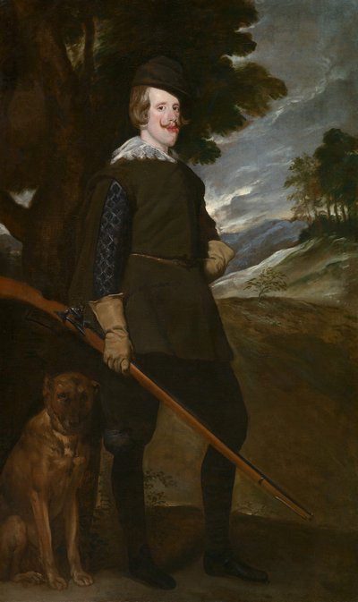 Philip IV'ün portresi, c. 1632. by Workshop of Diego Velazquez