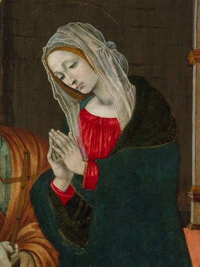 Doğuşun Bakiresi, muhtemelen M.Ö. 1500. by Workshop of Filippino Lippi