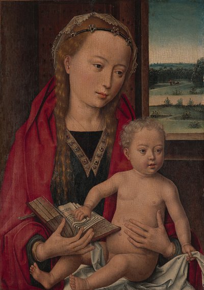 Bakire ve Çocuk, ca. 1490-94. by Workshop of Hans Memling