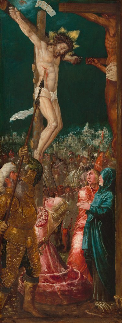 Çarmıha Gerilme, c. 15501575. by Workshop of Hans Mielich