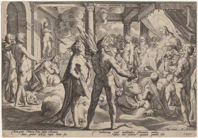Fayton Arabayı İstiyor by Workshop of Hendrick Goltzius, after Hendrick Goltzius