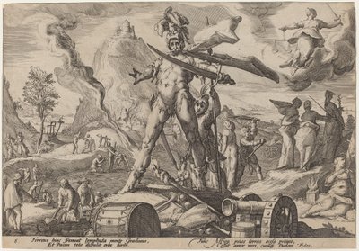 Demir Çağı by Workshop of Hendrick Goltzius, after Hendrick Goltzius