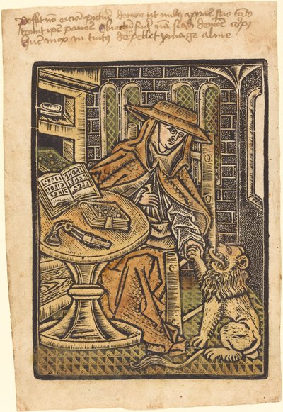 Aziz Jerome by Workshop of Master of the Aachen Madonna