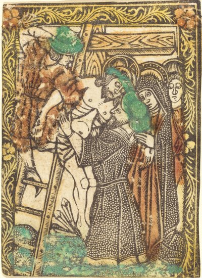 Haçtan İniş by Workshop of Master of the Borders with