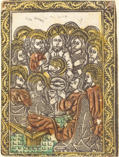 Son Akşam Yemeği by Workshop of Master of the Borders with