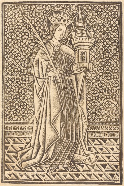 Aziz Barbara by Workshop of Master of the Cologne Arms