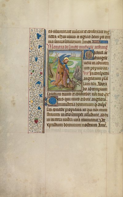 Aziz Michael ve Ejderha by Workshop of Willem Vrelant